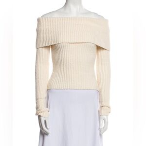 Ever B - cream off the shoulder sweater